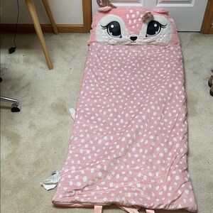 Justice Pink Deer Sleeping Bag